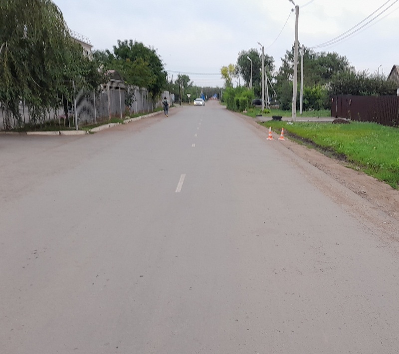 В Сорочинском городском округе сотрудники полиции устанавливают обстоятельства ДТП с участием несовершеннолетнего водителя мопеда