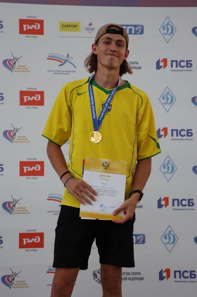 Оренбуржец — победитель первенства России по легкой атлетике