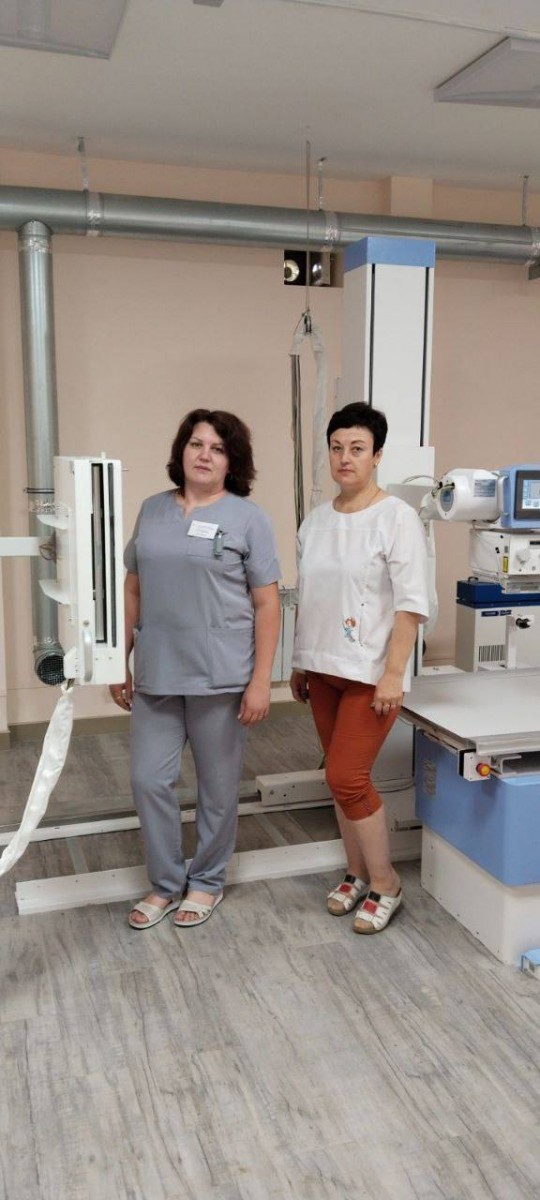 В Матвеевской участковой больнице проведен капитальный ремонт рентгенологического кабинета и установлен новый диагностический рентгенологический комплекс