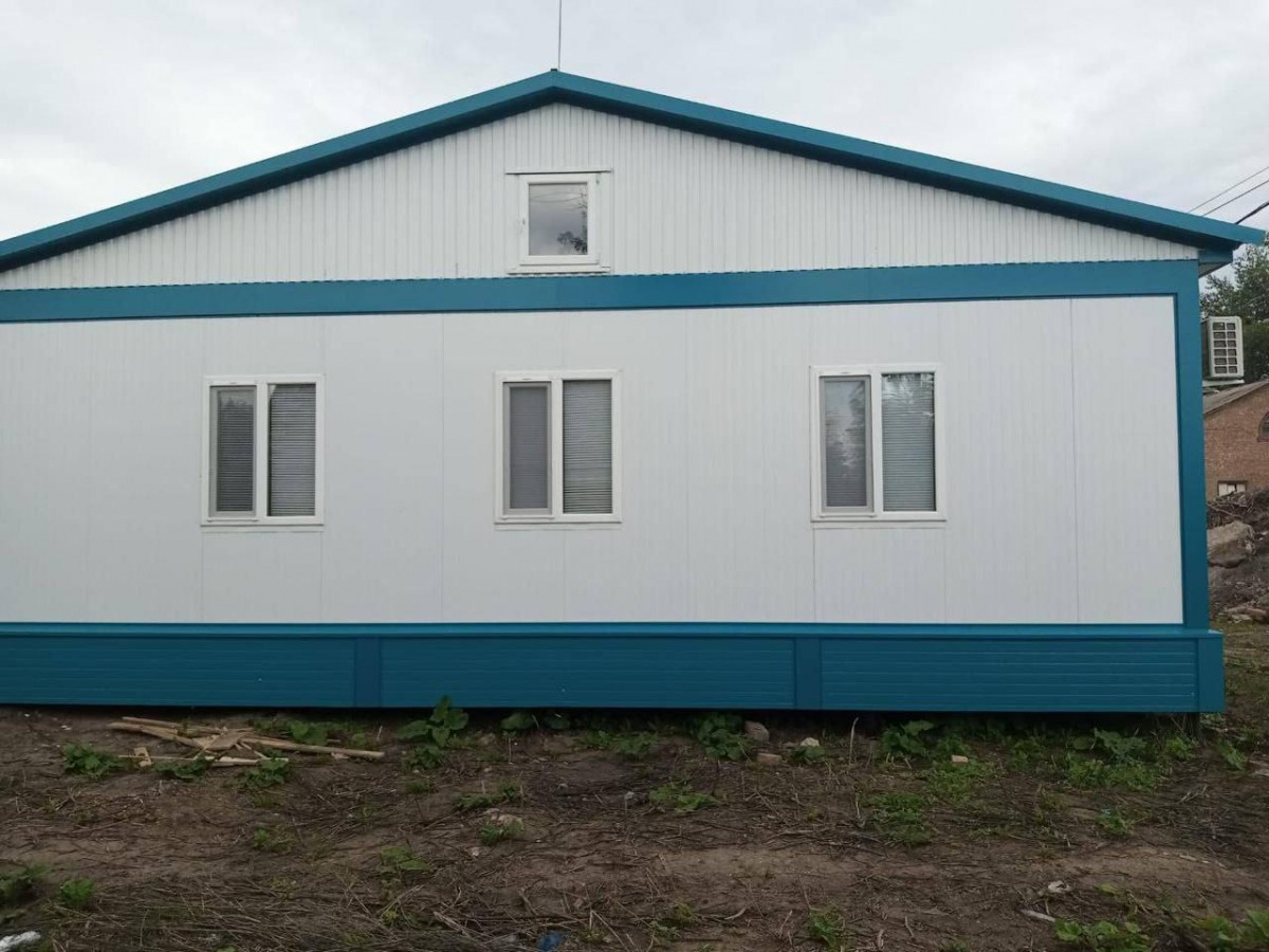 В поселке Чебеньки Оренбургского района установлена новая модульная врачебная амбулатория