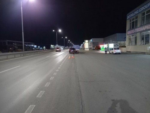 В Оренбурге на Неженском шоссе произошло ДТП