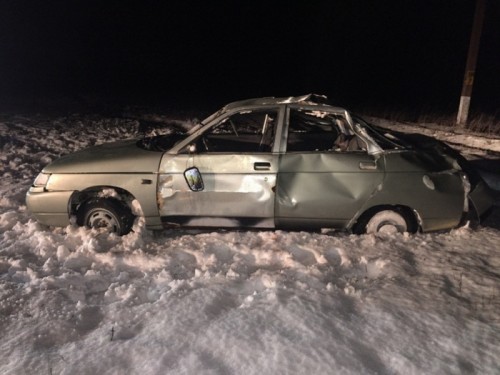 В Илекском районе на автомобильной дороге Мухраново – Чесноковка произошло ДТП