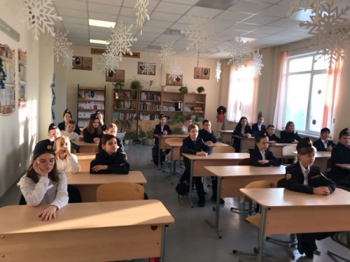 Инспектор ПДН побывала в гостях у школьников