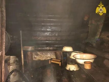 В Акбулаке сгорела баня