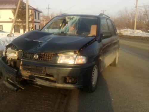 В Медногорске водитель автомобиля «Мазда Демио» сбил 74-летнюю женщину