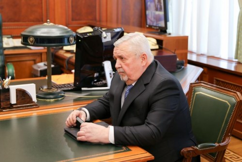 Владимир Колокольцев встретился с врио председателя Российского Совета ветеранов органов внутренних дел и внутренних войск Николаем Овчинниковым