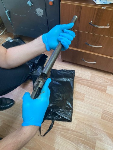 Сотрудники полиции Ясного изъяли оружие у местного жителя