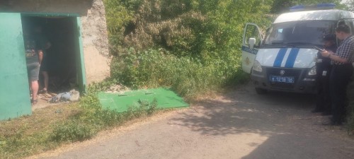 В Новотроицке полицейские патрульно-постовой службы пресекли кражу ворот с гаража