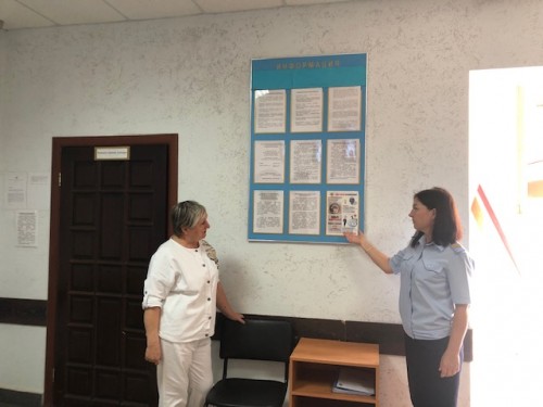 Дежурную часть ОМВД России по Саракташскому району в рамках акции «Гражданский мониторинг» посетила общественница