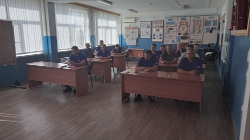 Сотрудники ГИБДД Оренбургской области провели профилактическое мероприятие «Внимание - дети!» среди сотрудников МЧС