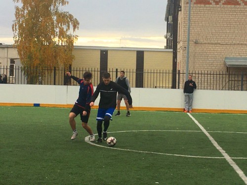 В Оренбургской области полицейские провели товарищеский матч по футболу со школьниками