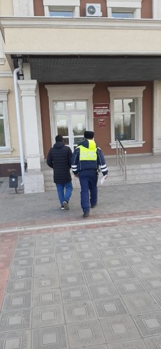 Сотрудники полиции Соль-Илецкого городского округа задержали мужчину, управлявшего автомобилем, будучи лишенным права управления