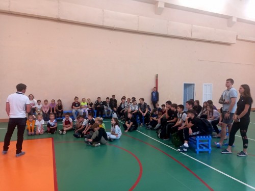 В Новотроицке юным спортсменам спортивной школы «Олимп» рассказали о профилактике идеологии терроризма и экстремизма