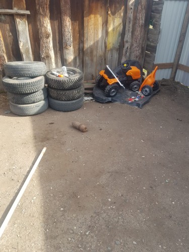 Полицейские Новосергиевского проводят проверку по факту обнаружения снаряда