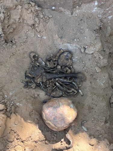 На Тоцком полигоне нашли останки человека