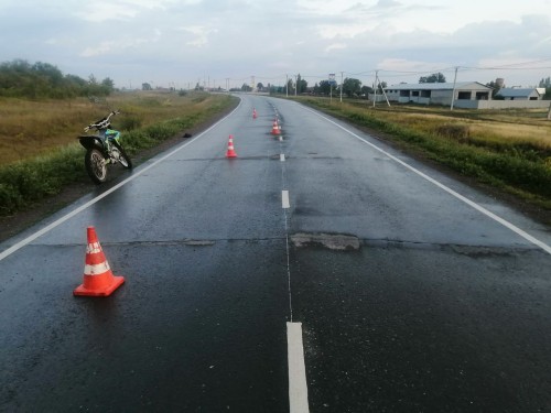 В Саракташском районе в результате ДТП пострадали водитель и пассажир мотоцикла