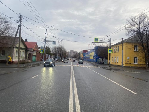 В ДТП  на улице Туркестанской Оренбурга пострадал несовершеннолетний пешеход