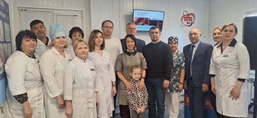 В селе Ивановка Оренбургского района открылась современная модульная амбулатория