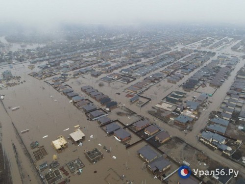 В Оренбургской области сохраняется напряженная паводковая ситуация