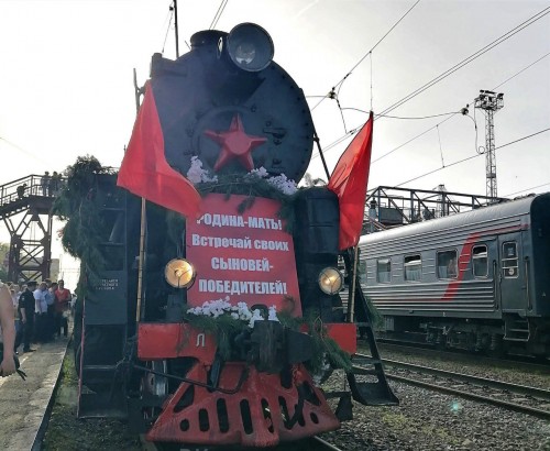 В Бузулук прибыл "Поезд Победы"