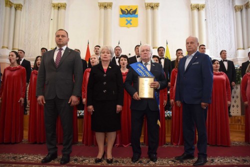 Виктор Булгаков награждён высшей муниципальной наградой «Почётный гражданин города Оренбурга»