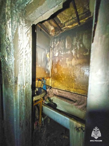 В Оренбурге в квартире сгорел мужчина 