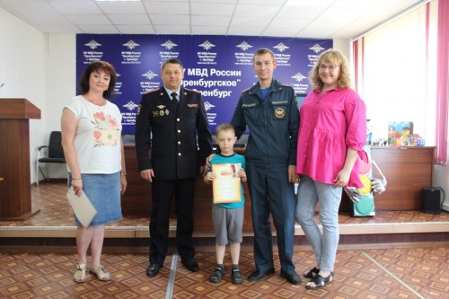 В Оренбурге состоялось награждение участников ежегодного Всероссийского конкурса детского творчества «Полицейский Дядя Степа»