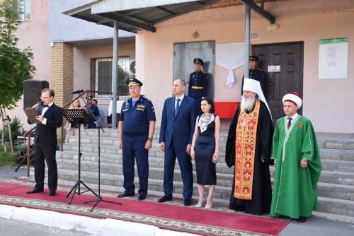 В Оренбурге открыли мемориальную доску Владимиру Петрушину