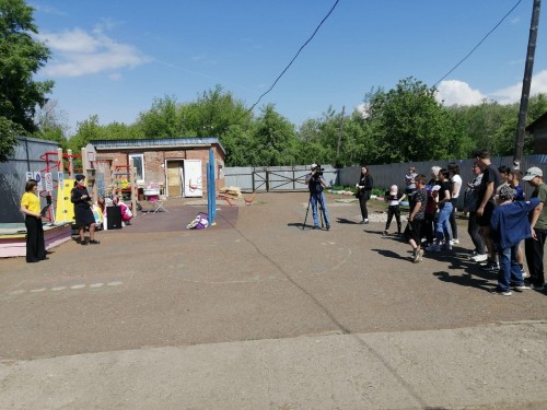 В Бузулуке прошел праздник для ребят из социально-реабилитационного центра для несовершеннолетних «Радуга».
