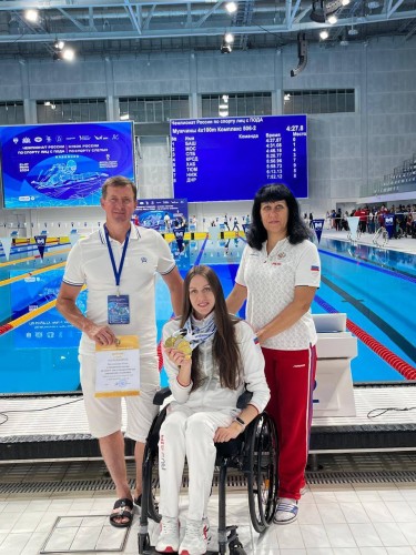 Оренбургские спортсменки завоевали 6 золотых и 2 серебряных медали на чемпионате России по плаванию