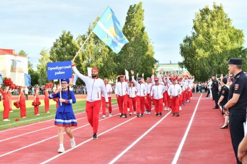 В Сорочинске зажгли огонь сельских игр «Золотой колос»