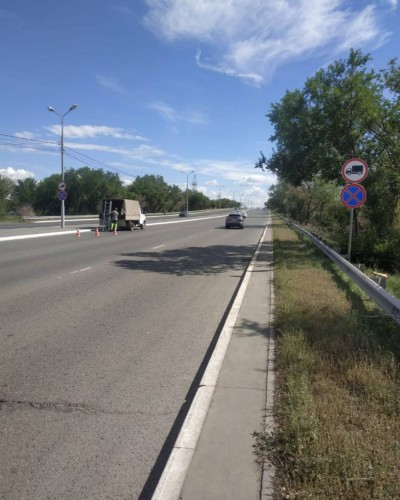 В Оренбурге на улице Терешковой появились новые ограничения