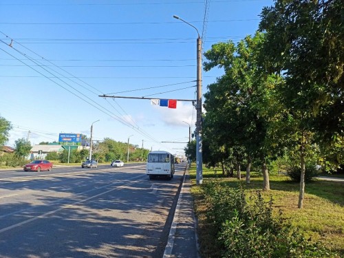 В Оренбурге на улице Терешковой установлены камеры, контролирующие полосы для общественного транспорта