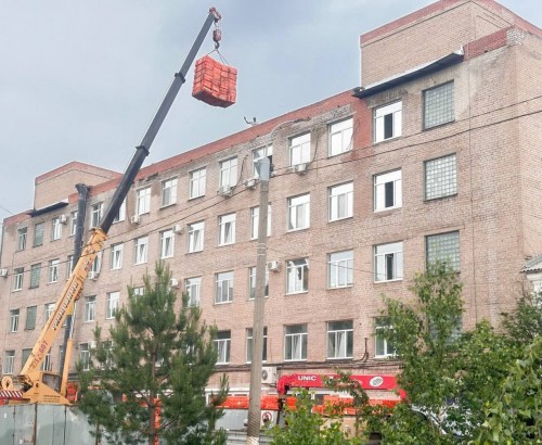 В Оренбурге ведётся ремонт больницы им. Н.И. Пирогова