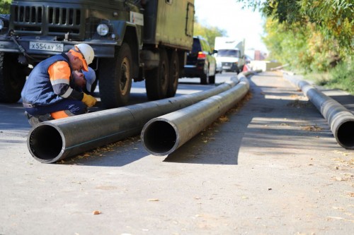 В Оренбурге обновляют коммунальные сети 