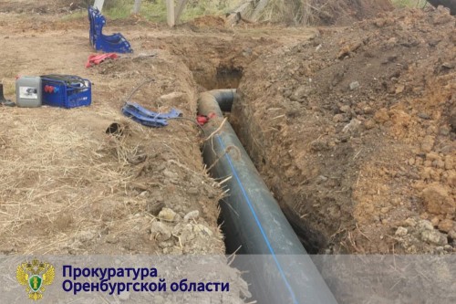 В Ясненском районе поменяли 900 метров водопровода