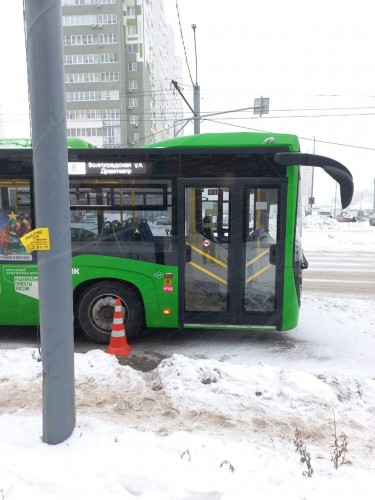 В Оренбурге автобус задавил женщину на пешеходном переходе 