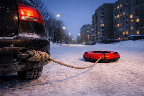 Катание на тюбинге привело к серьезным травмам у девушки из Саракташа