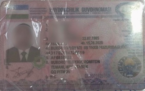 Сотрудниками ДПС задержан иностранец с поддельным водительским удостоверением