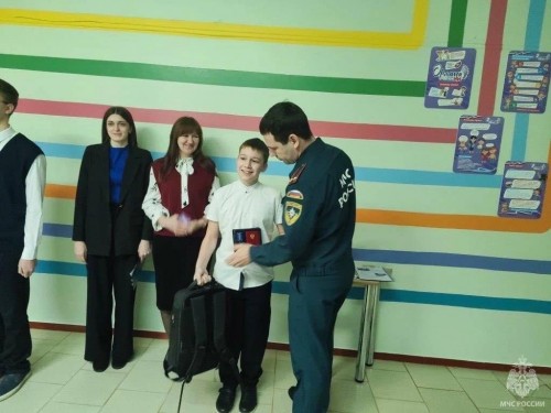 Пятиклассник из Бузулука предотвратил пожар и получил медаль