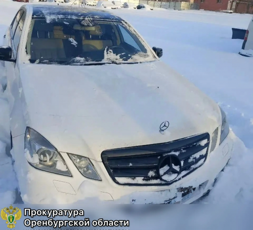 В Оренбурге у женщины отобрали Mercedes за повторное вождение в нетрезвом виде