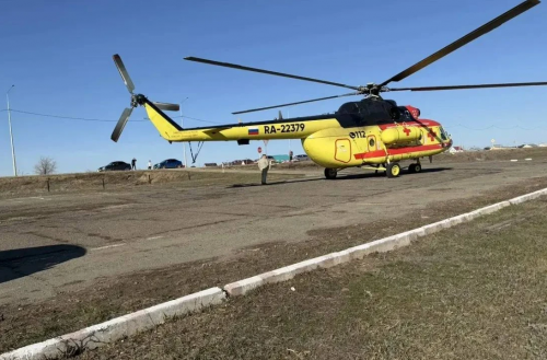 Санитарная авиация срочно перевезла пациента из Ташлы в Оренбург Санитарная авиация срочно перевезла пациента из Ташлы в Оренбург