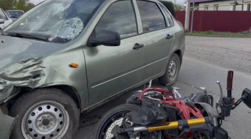В Кувандыке в ДТП пострадал мотоциклист