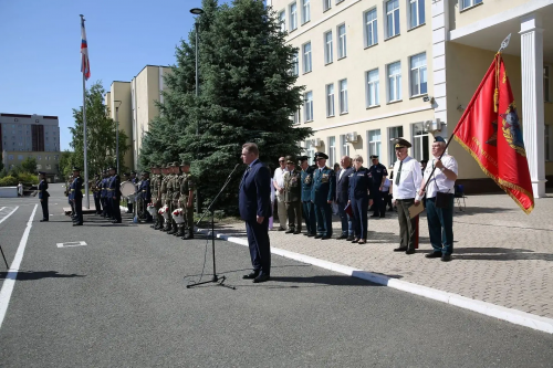 В Оренбургском президентском кадетском училище отметили 90-летие со дня образования «зенитки»