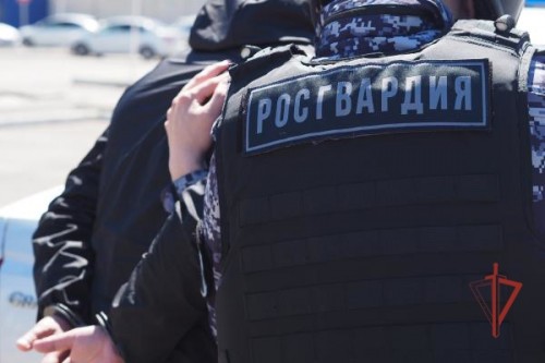 В Оренбургской области росгвардейцы оказали помощь полиции в задержании агрессивного мужчины