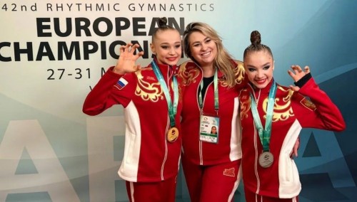 Оренбургские гимнастки завоевали медали на Чемпионате Европы