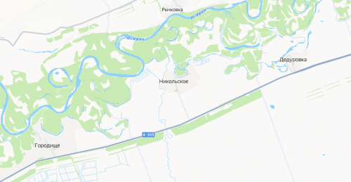 В Оренбуржье из-за пожара перекрыли дорогу