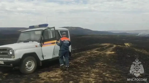 В Кувандыкском округе потушили крупный пожар на площади 9 тысяч гектаров