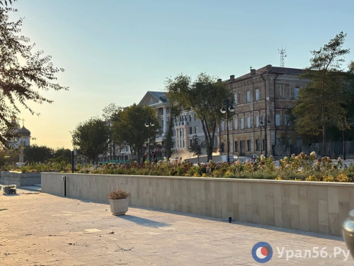 Ремонт на верхней набережной Оренбурга: работы продолжаются на ключевом участке