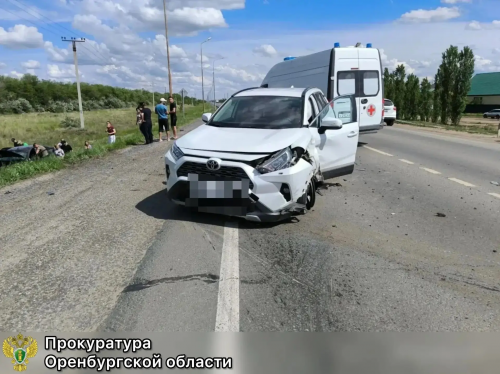 Дело о ДТП с тяжкими травмами направлено в суд в Соль-Илецком районе